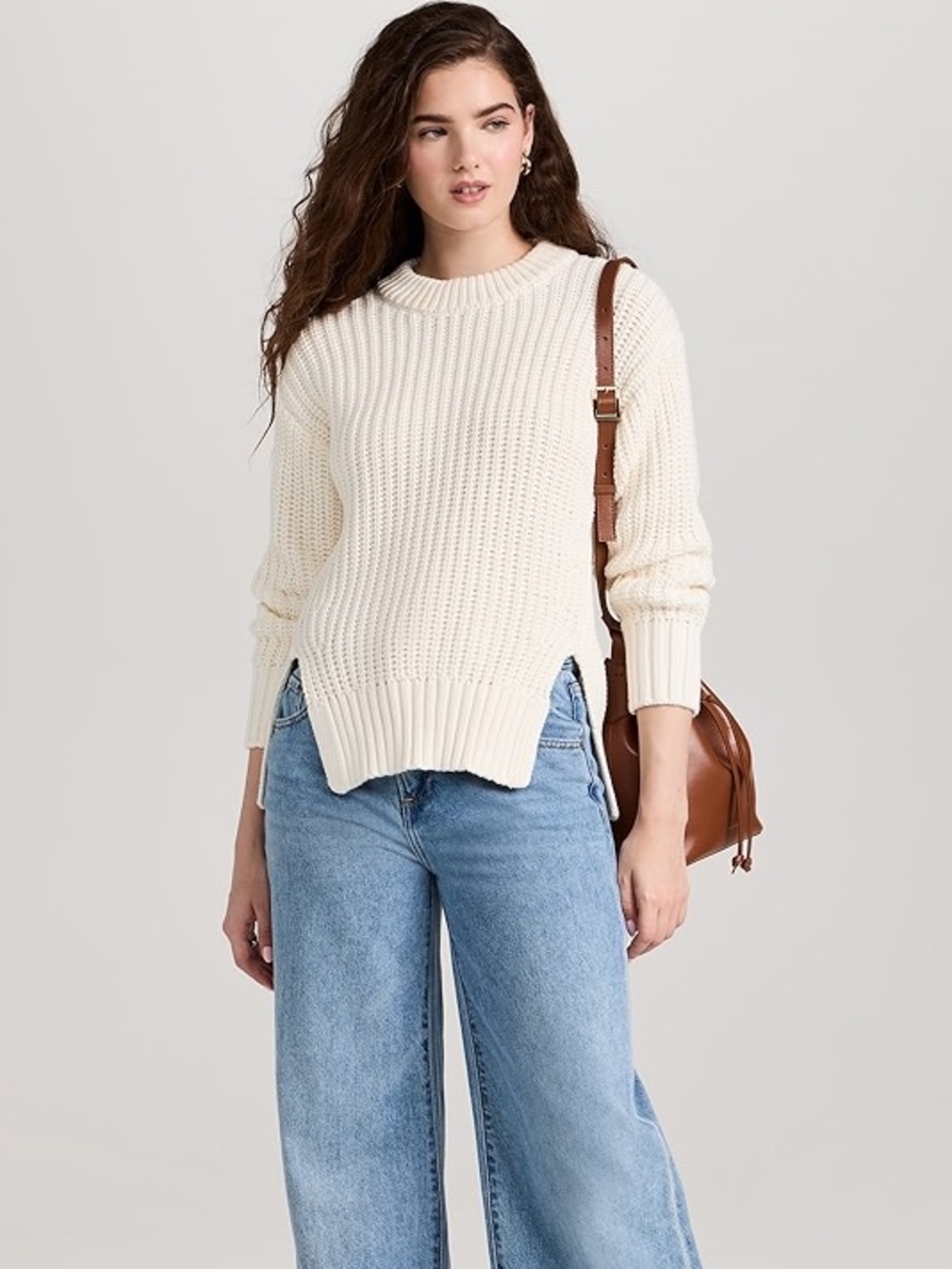 Pistola Helene Sweater in Ecru White